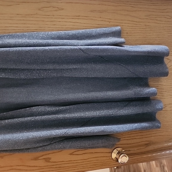 Nwt.Worthington Shiny Grey Cardigan XL - Picture 2 of 5